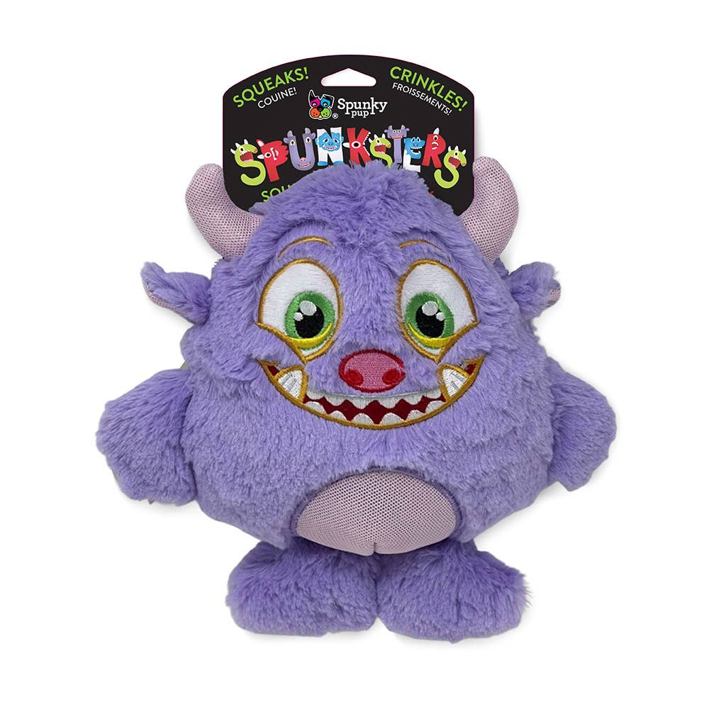 Spunky Pup - Wholesale Pet Squeaky Toy - Dog - Spunksters - Monster Plush with Squeaker4
