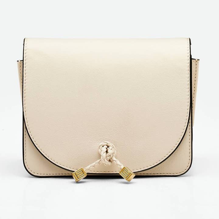 Borsa a tracolla Overlander - Avorio per la vendita all'ingrosso da parte di NIKKI WILLIAMS