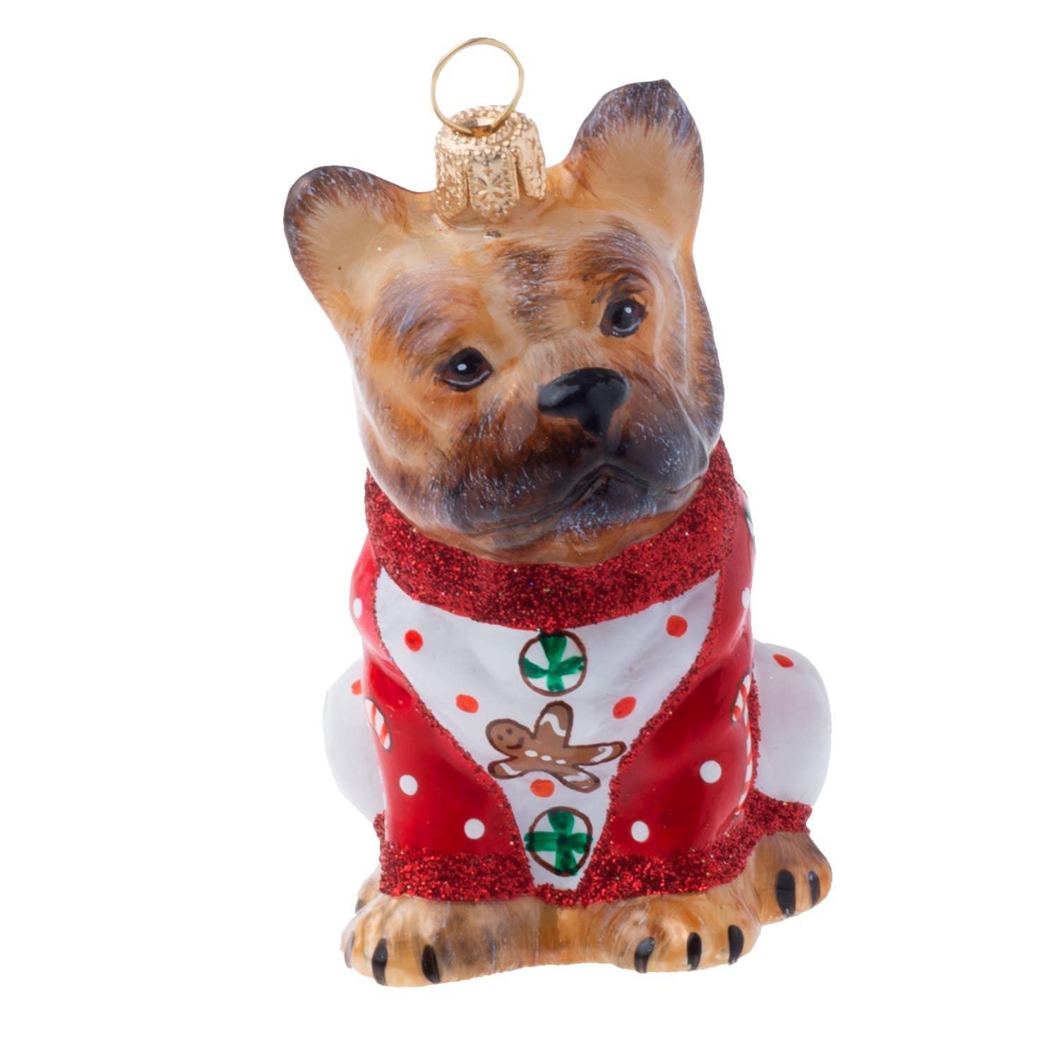 Joy To The World Collectibles – Engroshandel Pynt – Fransk Bulldog i julepyjamas0