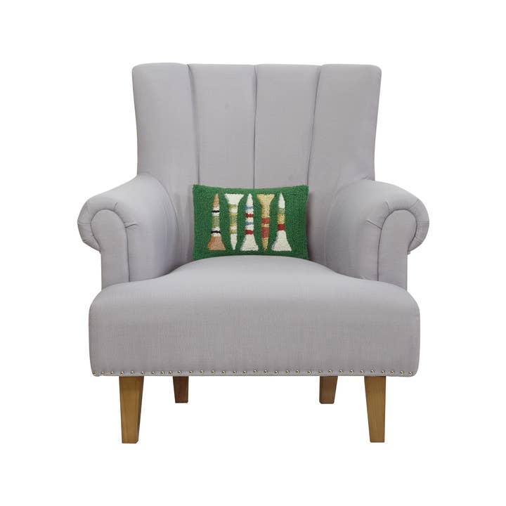 Peking Handicraft - Wholesale Throw/Decorative Pillow - Golf Tees Hook Pillow