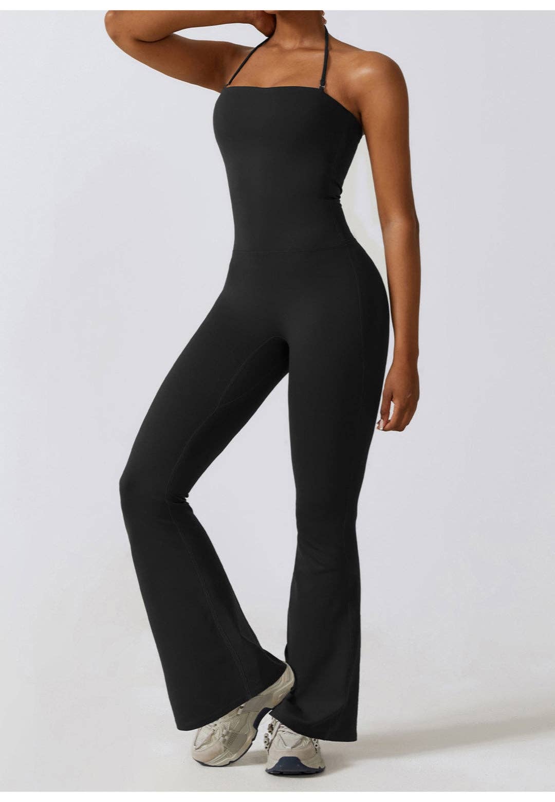 Active by Anna-Kaci - Wholesale Athletic/Lounge Leggings - Women's - Shirred High Waist Flared Leggings19