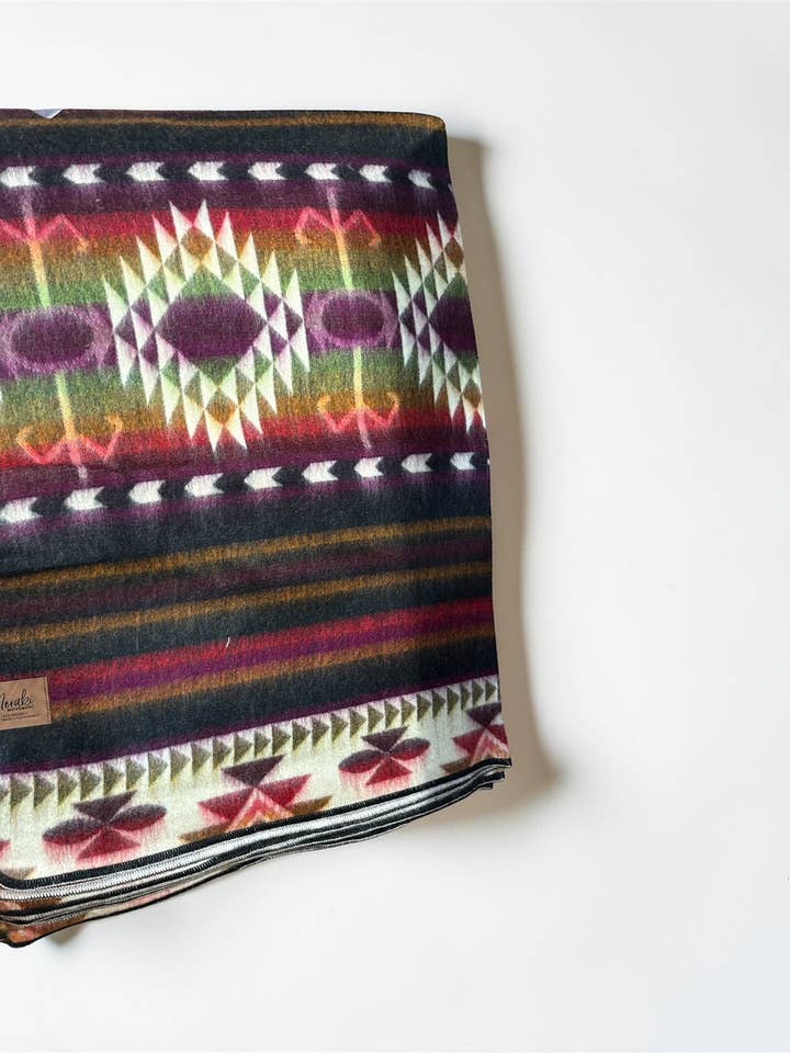 Midnight Lights Alpaca Blanket for wholesale by Meraki Movement