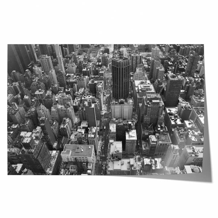 New York City | Sort-hvid kunstfotografi print for engroshandel hos Natasha Riha Photography