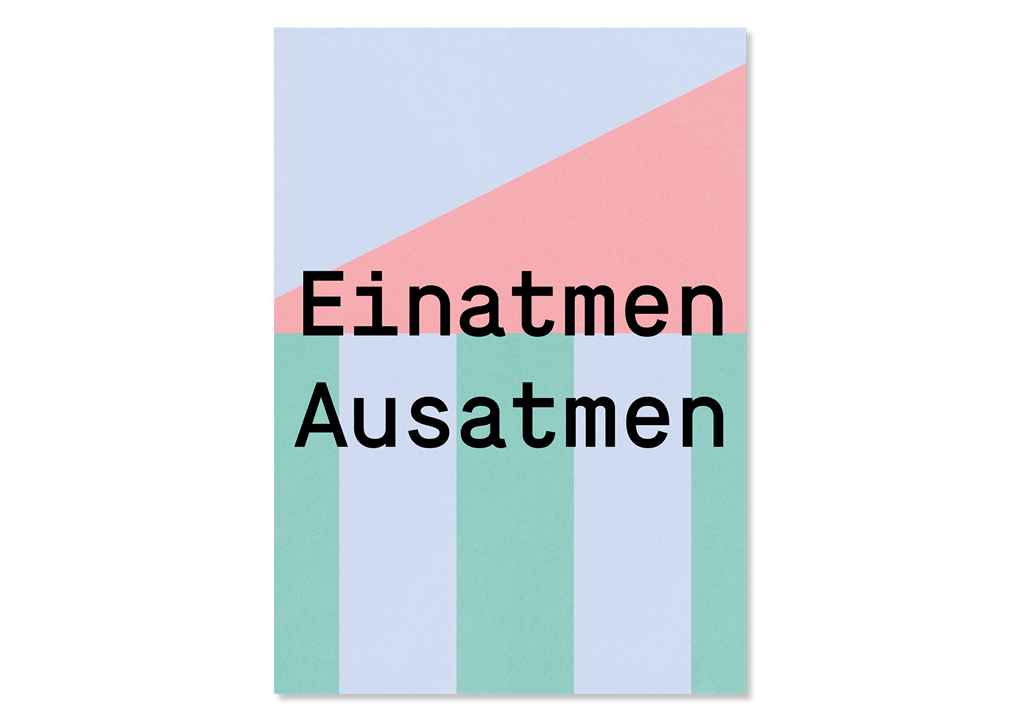 Kleine Prints - Wholesale Everyday Greeting Card - Greeting card inhale exhale0