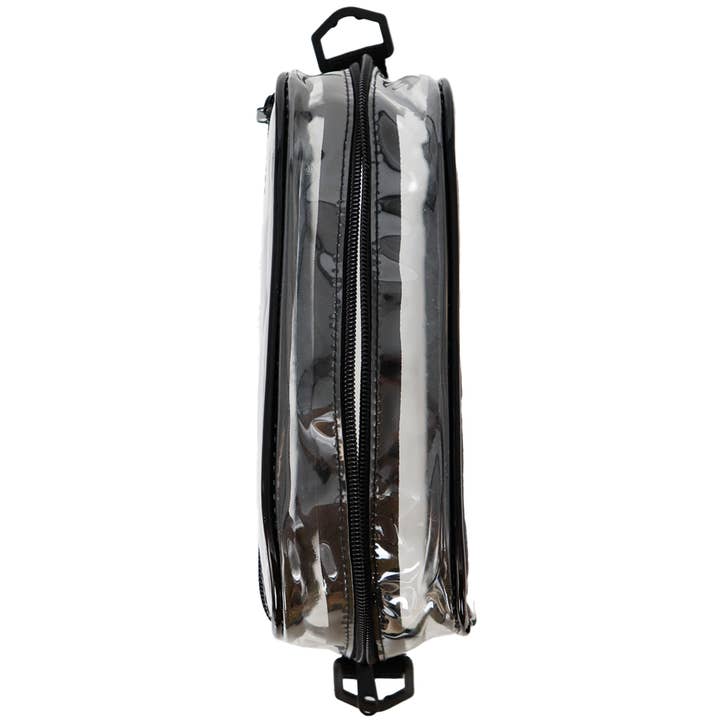 Cap Zone - Wholesale Crossbody Bag - Unisex - Clear PVC Crossbody Messenger Travel Bag5