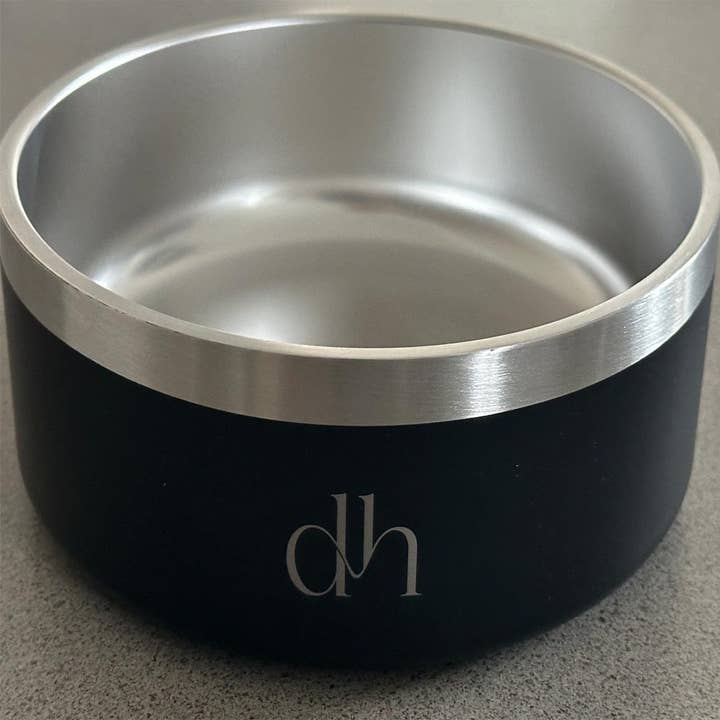 Doodle Heads - Venta al por mayor Comedero - Gatos y perros - Cuenco para comida y agua DH «YETI STYLE» con forma de cabeza de doodle, cuenco de acero inoxidable de primera calidad para mascotas