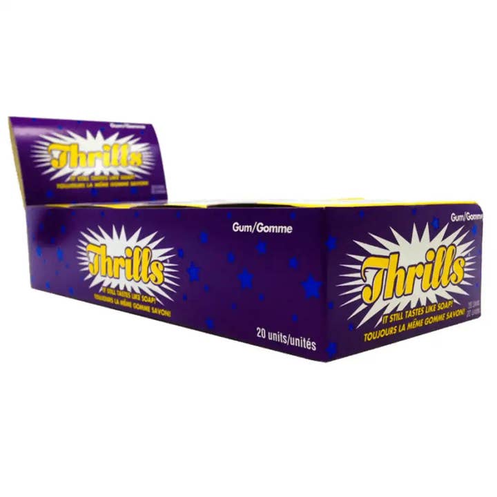 Echo Sales America - Wholesale Chewing Gum - Thrills Gum - 20x14g GW