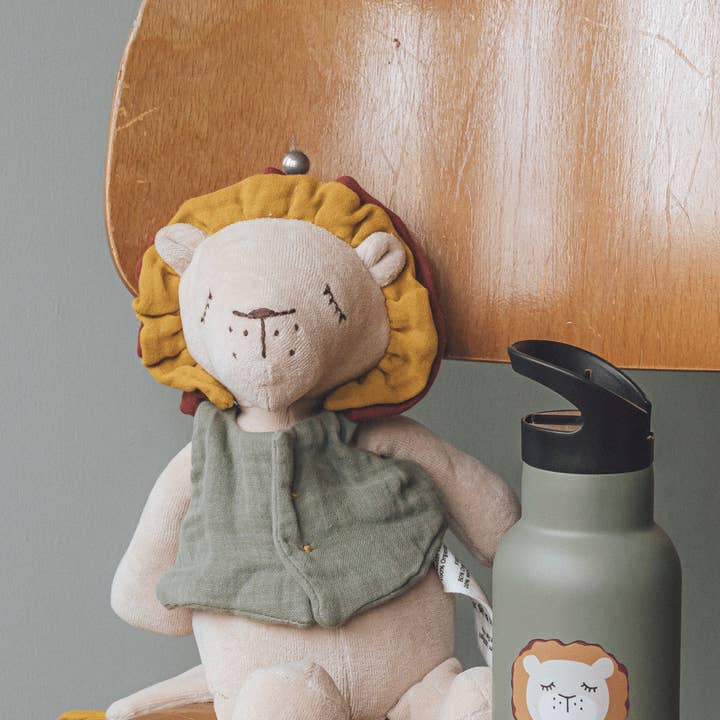 Kikadu - Wholesale Water Bottle - Loewe Olive water bottle2