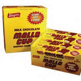 Shop The King - Wholesale Chocolate Covered Sweets - Boyer Candy Cups King 24 Per Box0