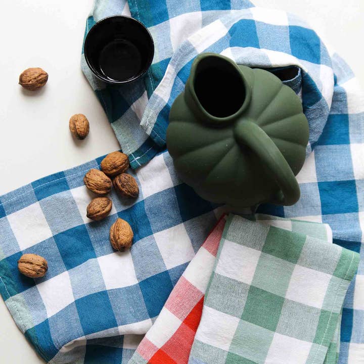 Emile - Tea towel 50x75 in half linen for wholesale by Coucke