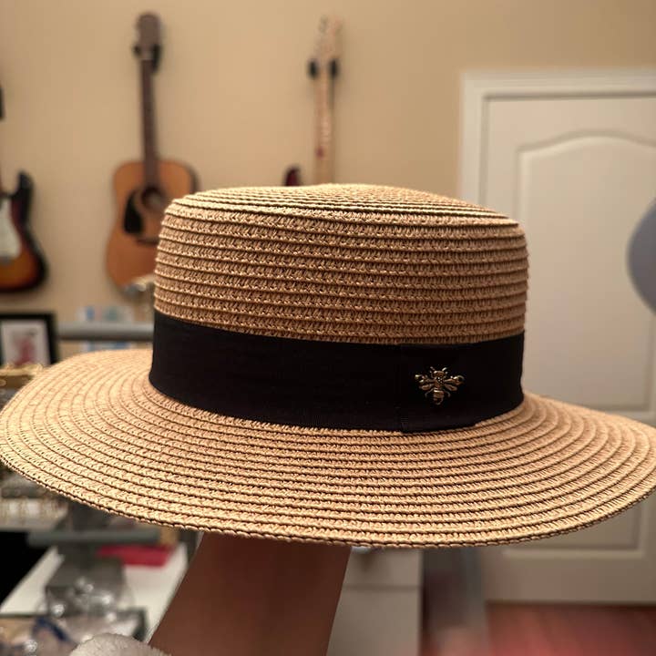 Erika Williner Designs - Vendita all'ingrosso Cappello di paglia - Donna - Erika Williner Designs - Cappello Bee Boater