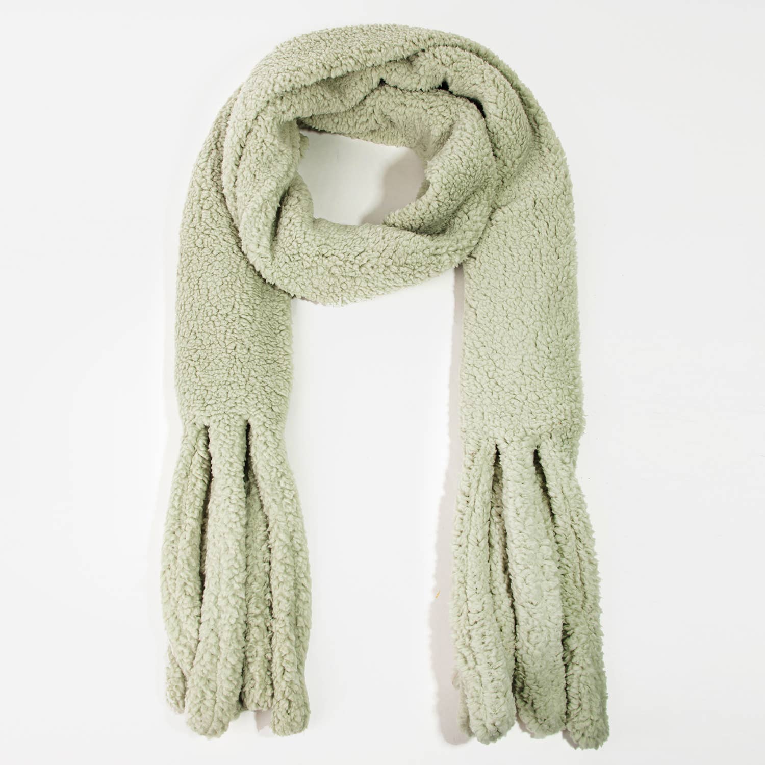 Collections by Fame Accessories - Wholesale Scarf - Women's - Teddy Fur Oblong Scarf3