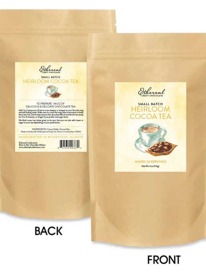 Thé au cacao en vrac Heirloom pour la vente par Ethereal Confections