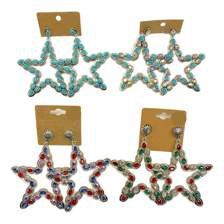 Star Earrings - A-MUST-HAVE! for wholesale by Accessories To Go