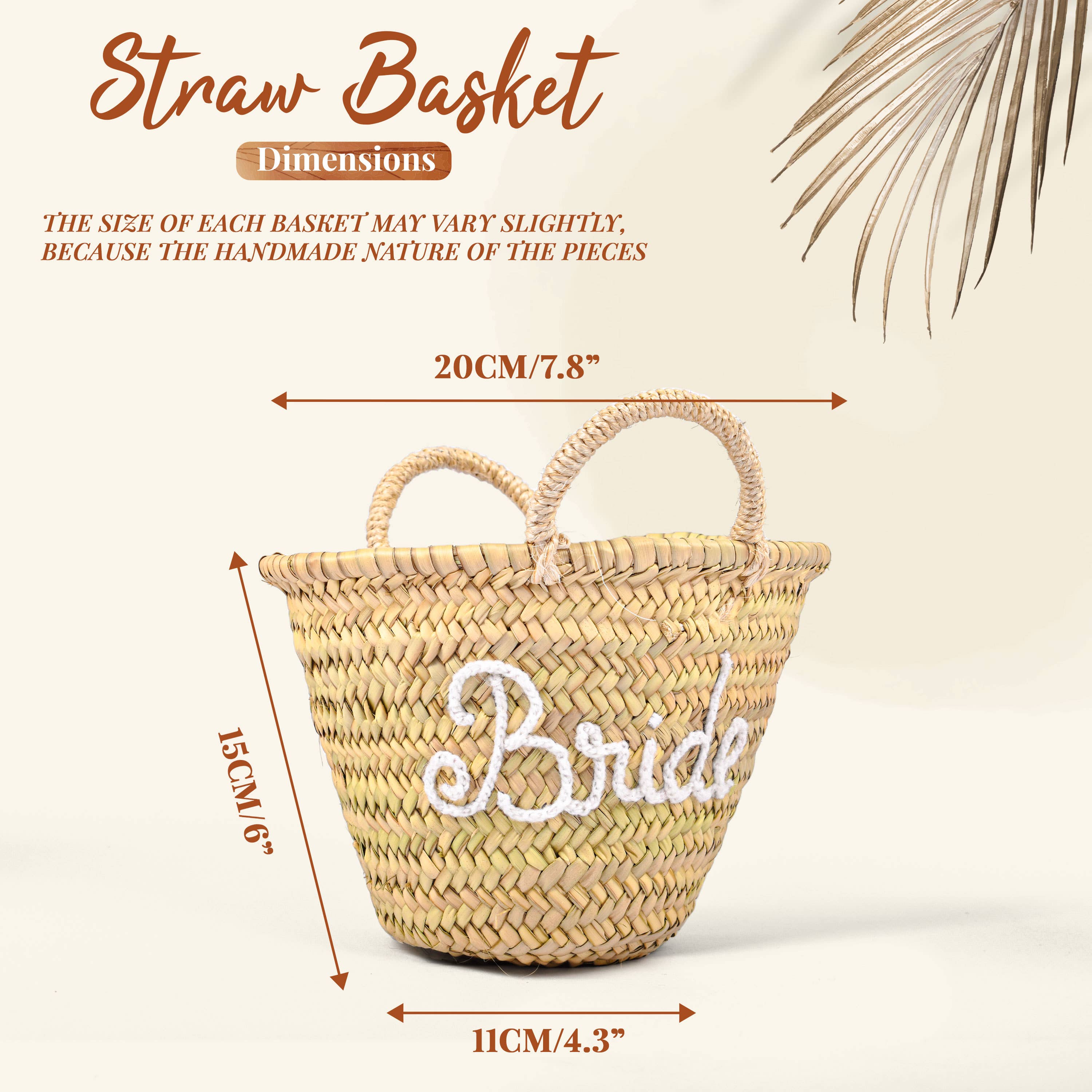 King Of Handmade - Wholesale Beach Bag - Personalized Straw Bag For Bride, Bachelorette party4