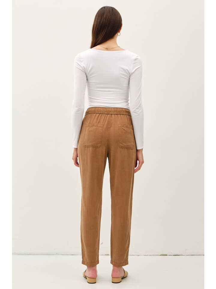 Be Cool - Wholesale Pants - Women's - NEW COLOR -TENCEL TAPERED PANTS 2