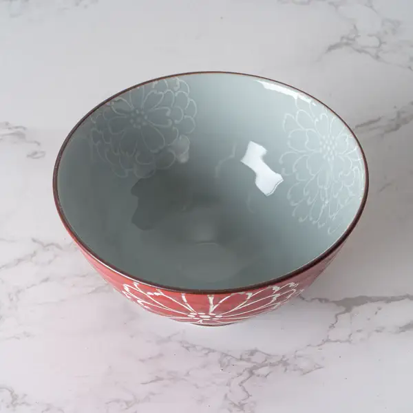 Urban Tokyo - Vente Assiettes/plats/bols de décoration - Bol à riz en porcelaine Japanese Botan Cosmos, 10 oz, 4,5 po D x 2,5 po H5