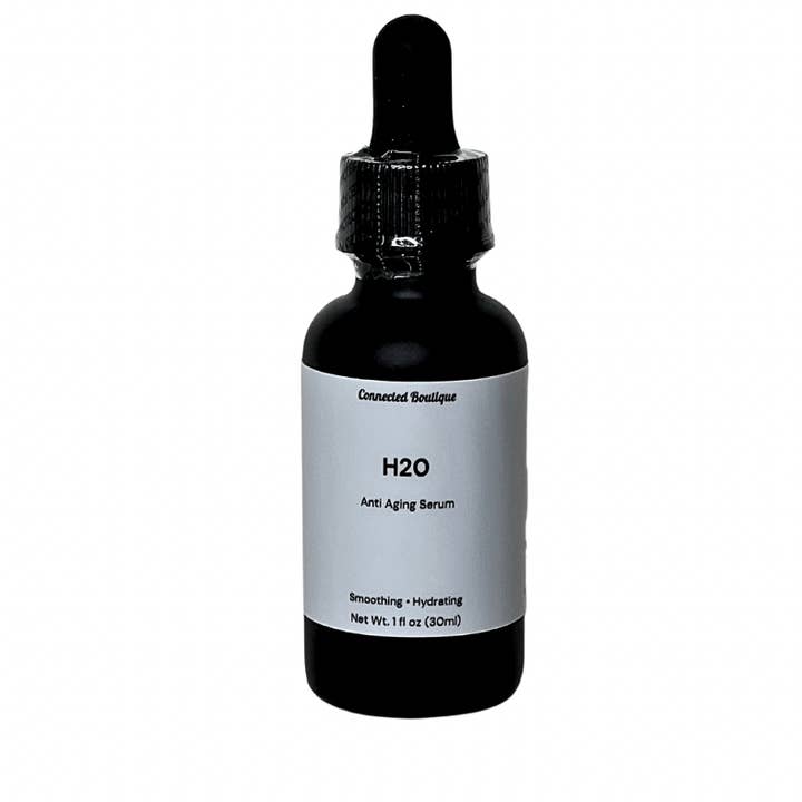 Connected Boutique - Vente Concentré/sérum pour le visage - Sérum Hyaluronique H₂O - Hydrate, Raffermit, Lisse Base de Maquillage1