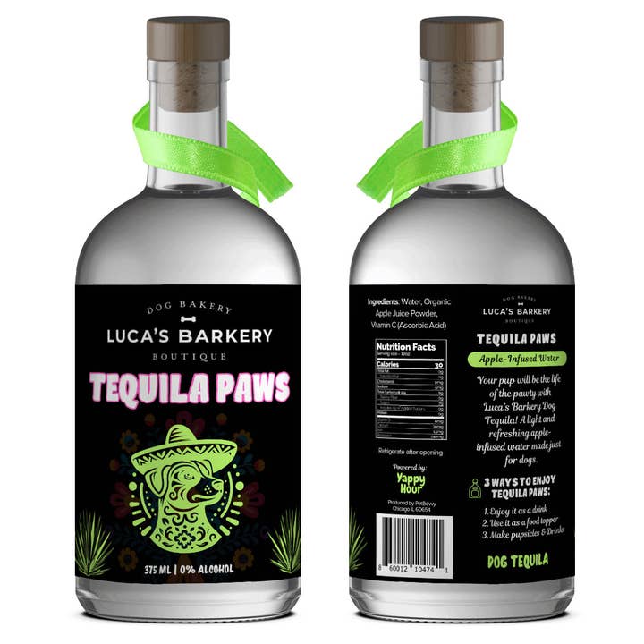 Yappy Hour - Wholesale Pet Treats - Dog - Private Label Dog Liquor 375mL | 12ct | Assorted Options5