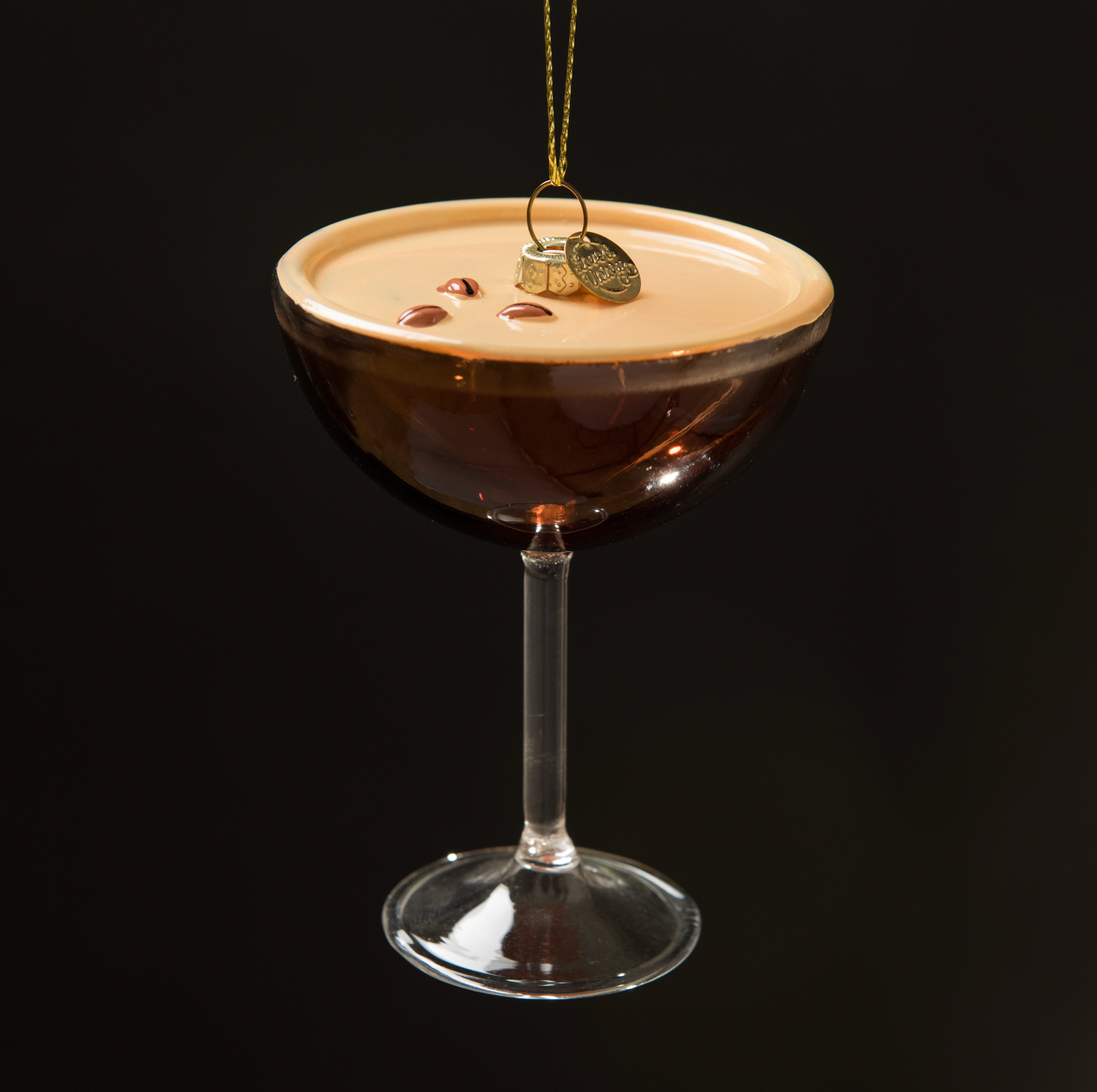 Love & Victory - Vente Objets de décoration - Ornement de Noël Cocktail Espresso Martini1