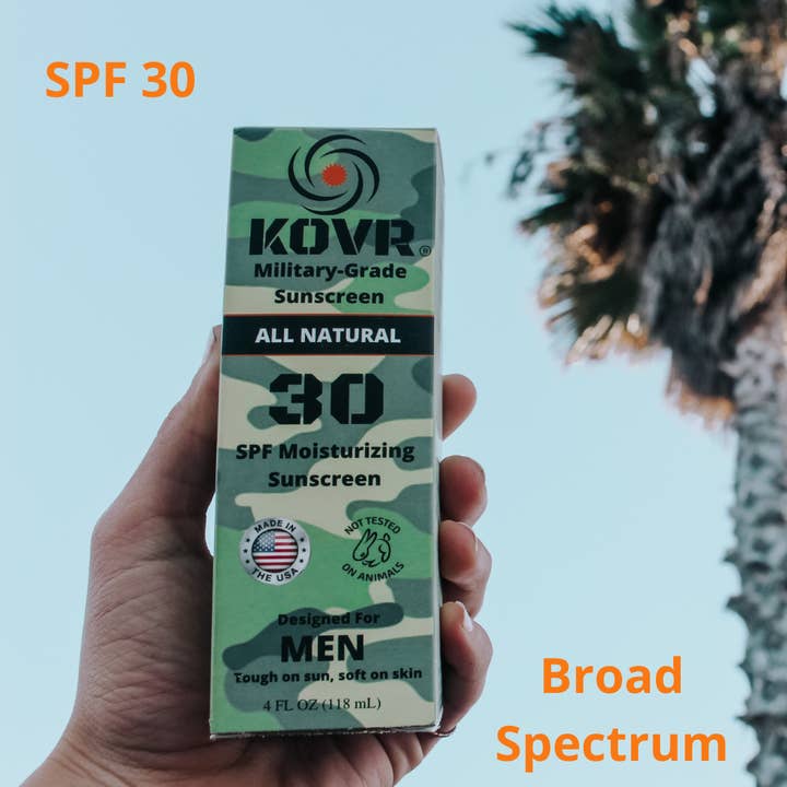 Kovr Sunscreen - Wholesale Sunscreen - KOVR Sunscreen for Men2