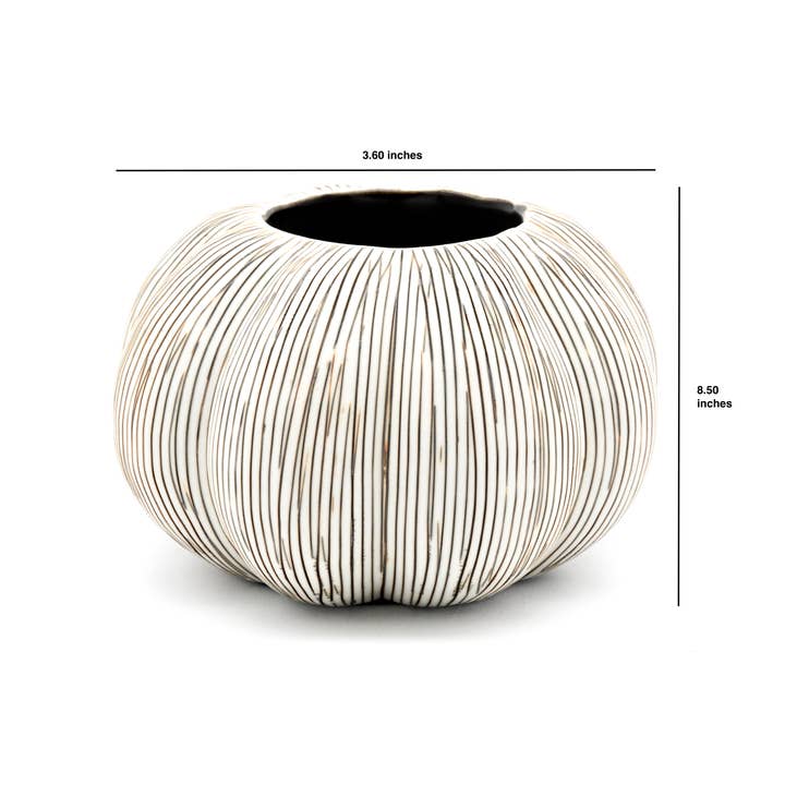 Art Floral Trading LLC - Wholesale Candle Holder - C1349W1 PUMPKIN TEA LIGHT CANDLE HOLDER S - W1