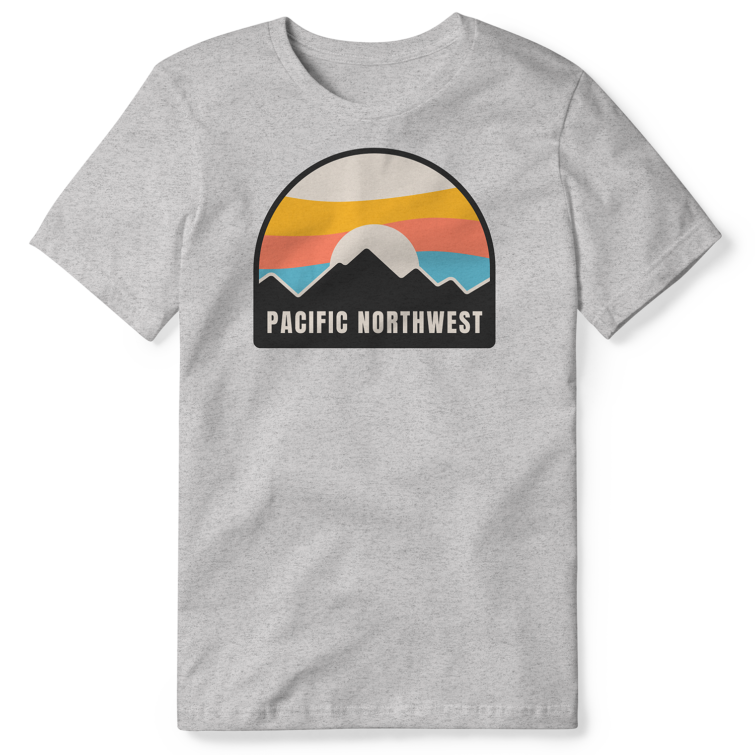 Direction Apparel - Wholesale Screen Printed T-Shirt - Men's - Bright Sky Tri Blend Tee4