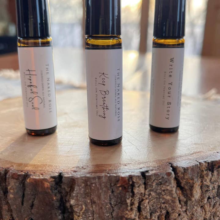 The Naked Rose - Wholesale Roll-On Fragrance - "Hopeful Soul" Perfume Oil Roll-On1