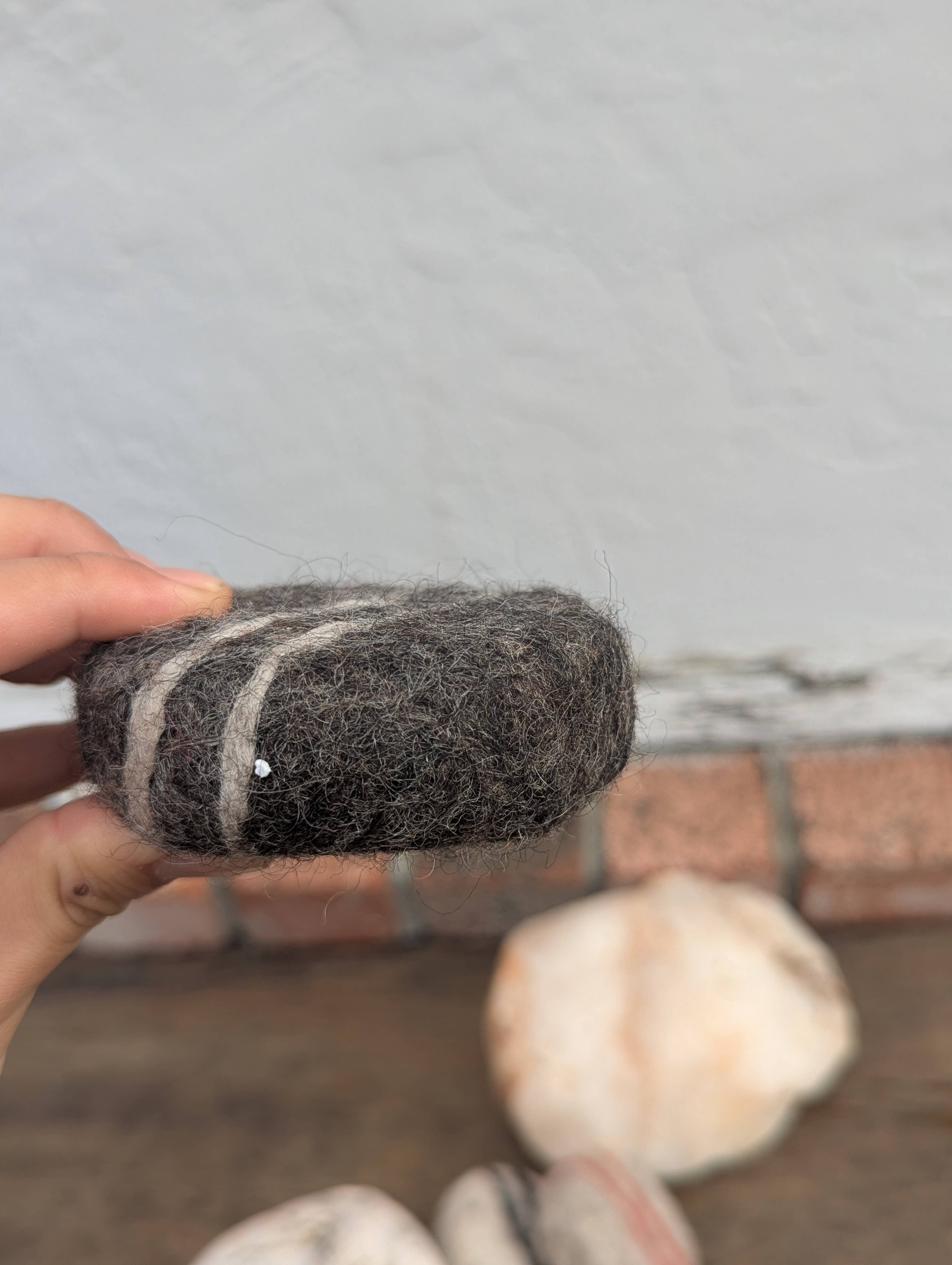 Tenzing Collections - Wholesale Bar Soap - Organic felted soap: Yak Butter, Rock Salt and Black Salt4