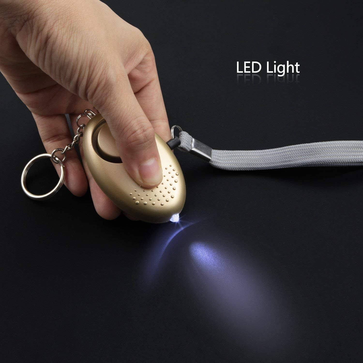 Infinite Basics - Wholesale Keychain – Unisex - Personal Security Alarm Keychain with LED Light4