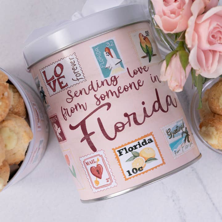 Boîte Cadeau de Saint-Valentin Floride - Rose pour la vente par Watanut