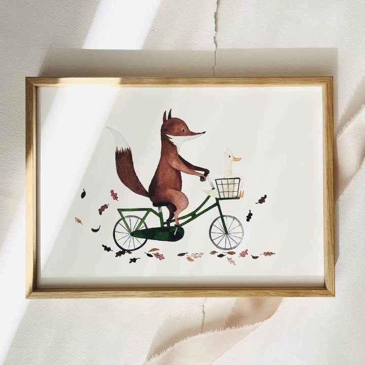 Leo La Douce GmbH - Wholesale Art print - Art print - Fox & Goose1