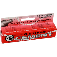 Plazko - Wholesale Craft Supplies - G-S Hypo (Bead Tip) Cement .33 Fl Oz 9.75ml - 1 tube1