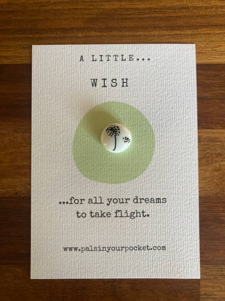 Make a wish charm and card. for wholesale by Pals in your Pocket