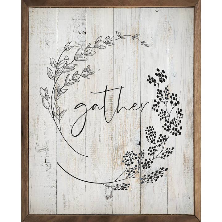 White Gather Wreath for wholesale by Kendrick Home