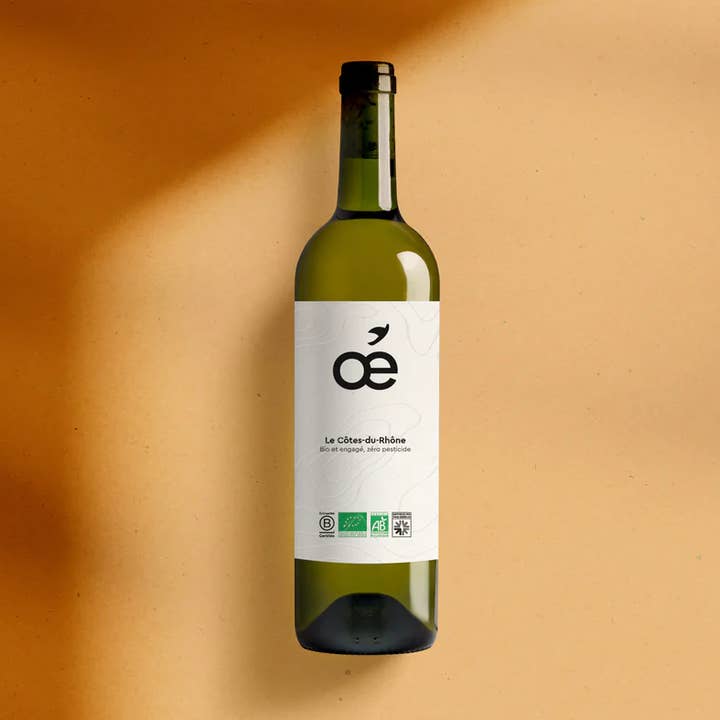 Côtes-du-Rhône (vitt) för wholesale av Oé