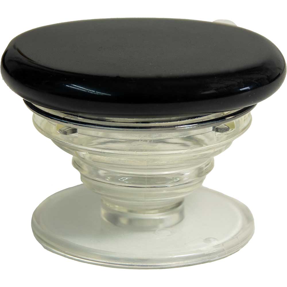 Kheops International - Wholesale Phone/Tablet Stand - Gemstone Cell Phone Grip Holder - Black Obsidian Palm Stone0