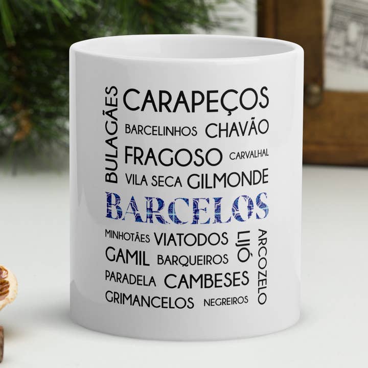 Tazza "Barcelos e freguesias" per la vendita all'ingrosso da parte di Casa Sofia