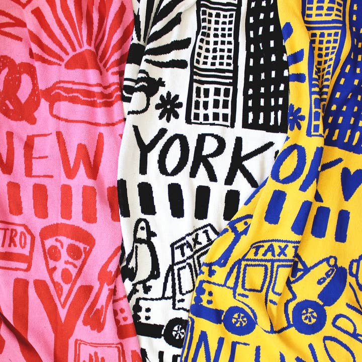 Calhoun & Co. - Wholesale Throw Blanket - New York Knit Blanket