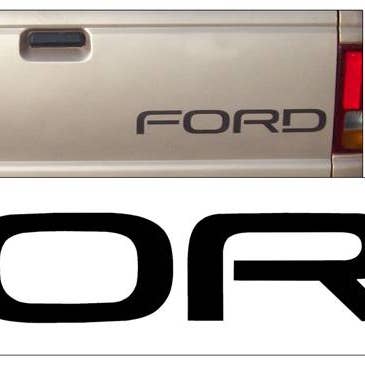 1993-97 Ford Ranger Tailgate Decal - FLAT PANEL for wholesale by I Make Stickerz