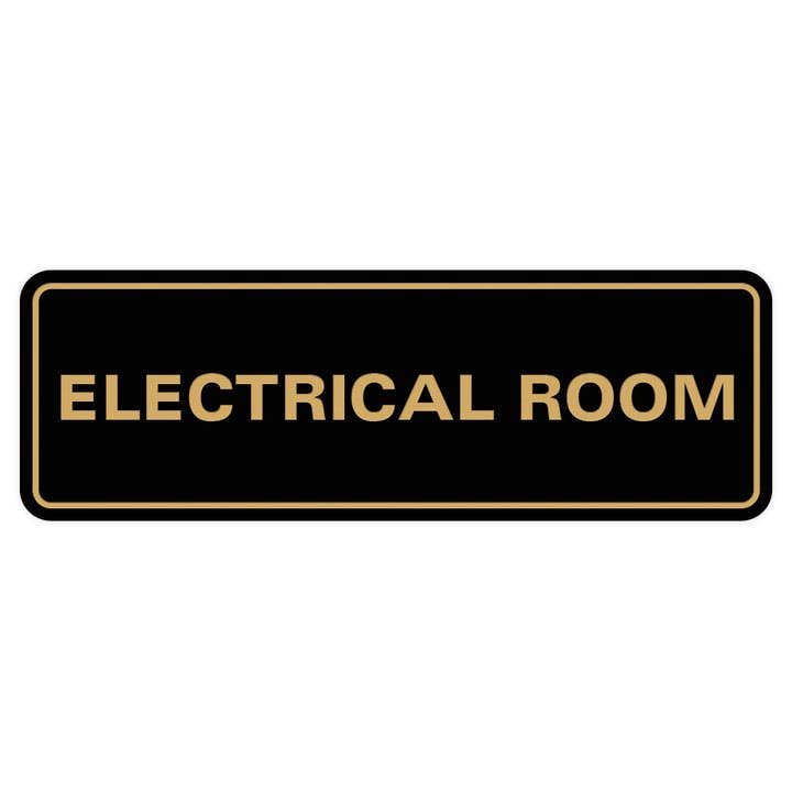 ELECTRICAL ROOM Door / Wall Sign for wholesale by All Quality
