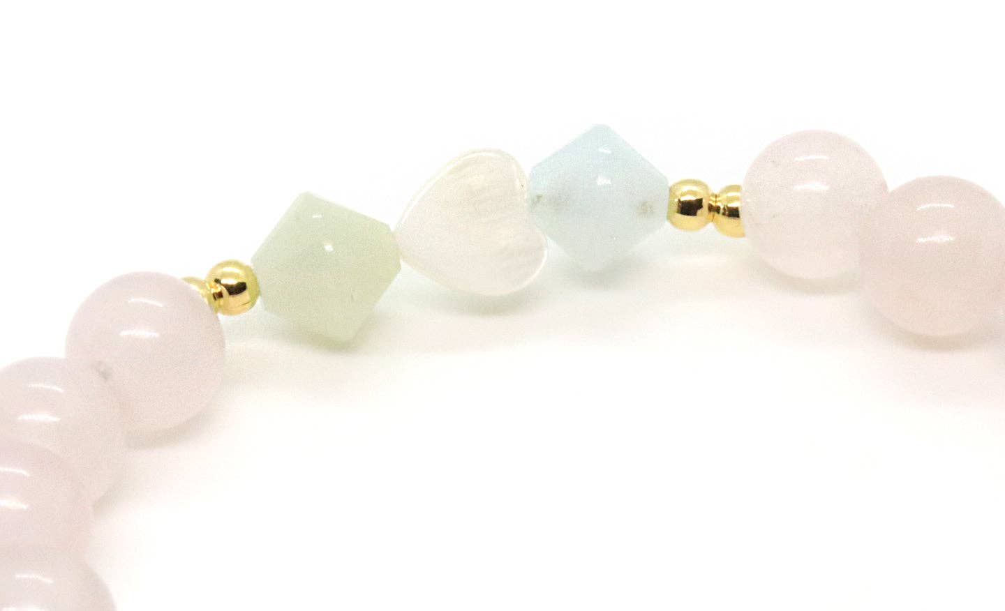 Jessica Santander - Wholesale Beaded Bracelet - Full of Love Rose Quartz Bracelet5