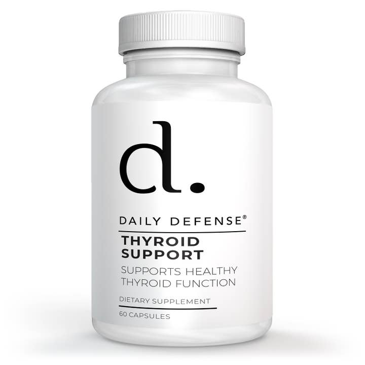 Le supplément THYROÏDIEN SOUTIENT UNE FONCTION THYROÏDIENNE SAINE pour la vente par DAILY DEFENSE