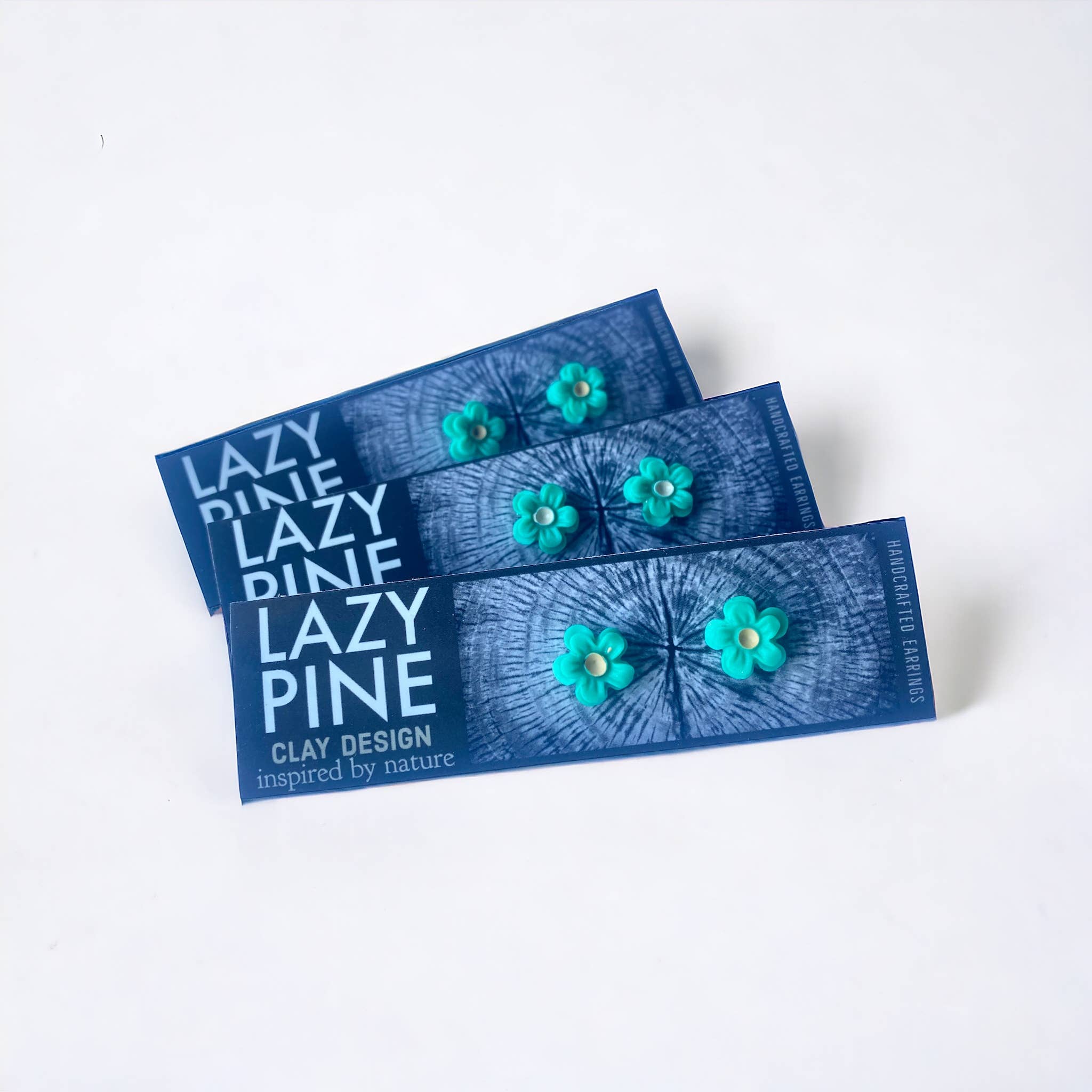 Lazy Pine Clay Design - Wholesale Jewelry Set - Mini Flower Stud Set13