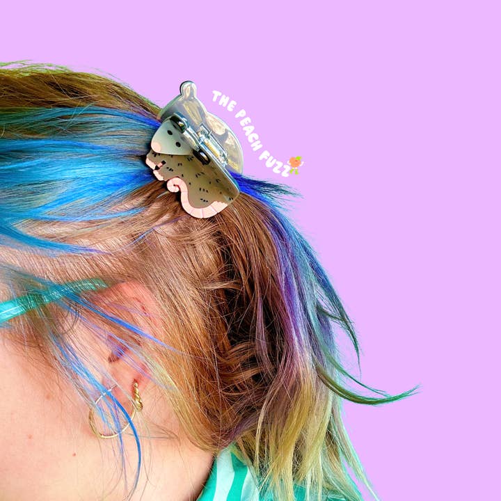 The Peach Fuzz - Wholesale Hair accessories set – Women’s - Possum Hair Claw8