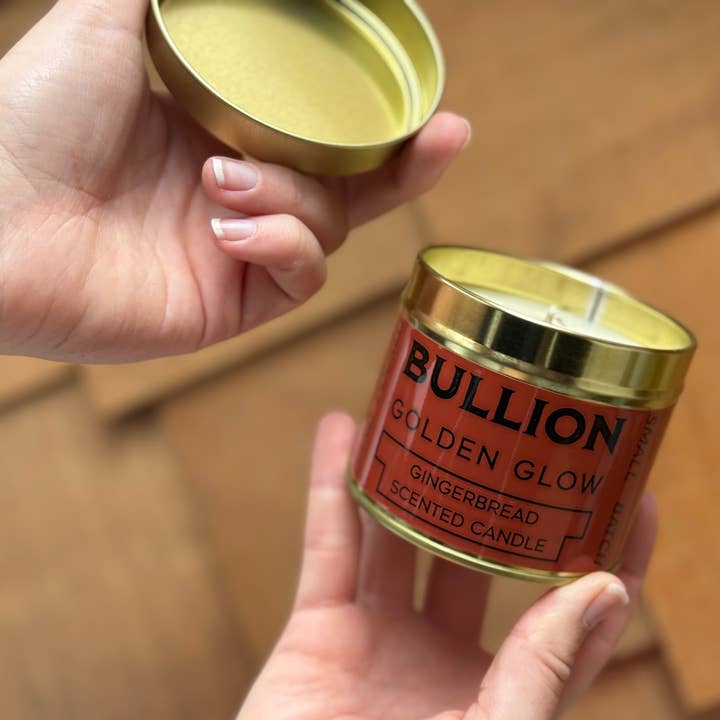 Vela perfumada de pan de jengibre para venta al por mayor de Bullion Chocolate