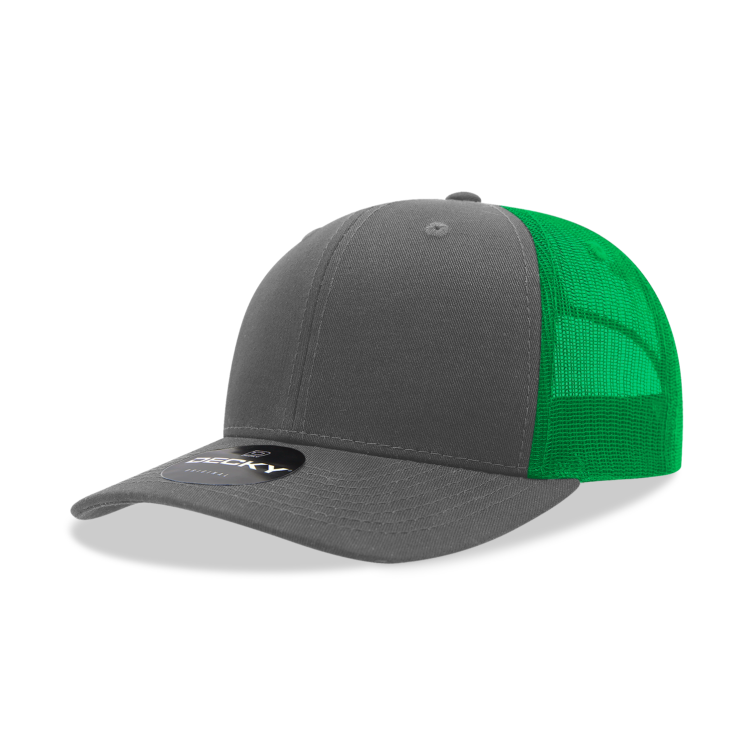The Park Wholesale - Vente Casquette de camionneur – unisexe - Casquette Trucker classique Decky 6021, 6 panneaux, style mid pro83