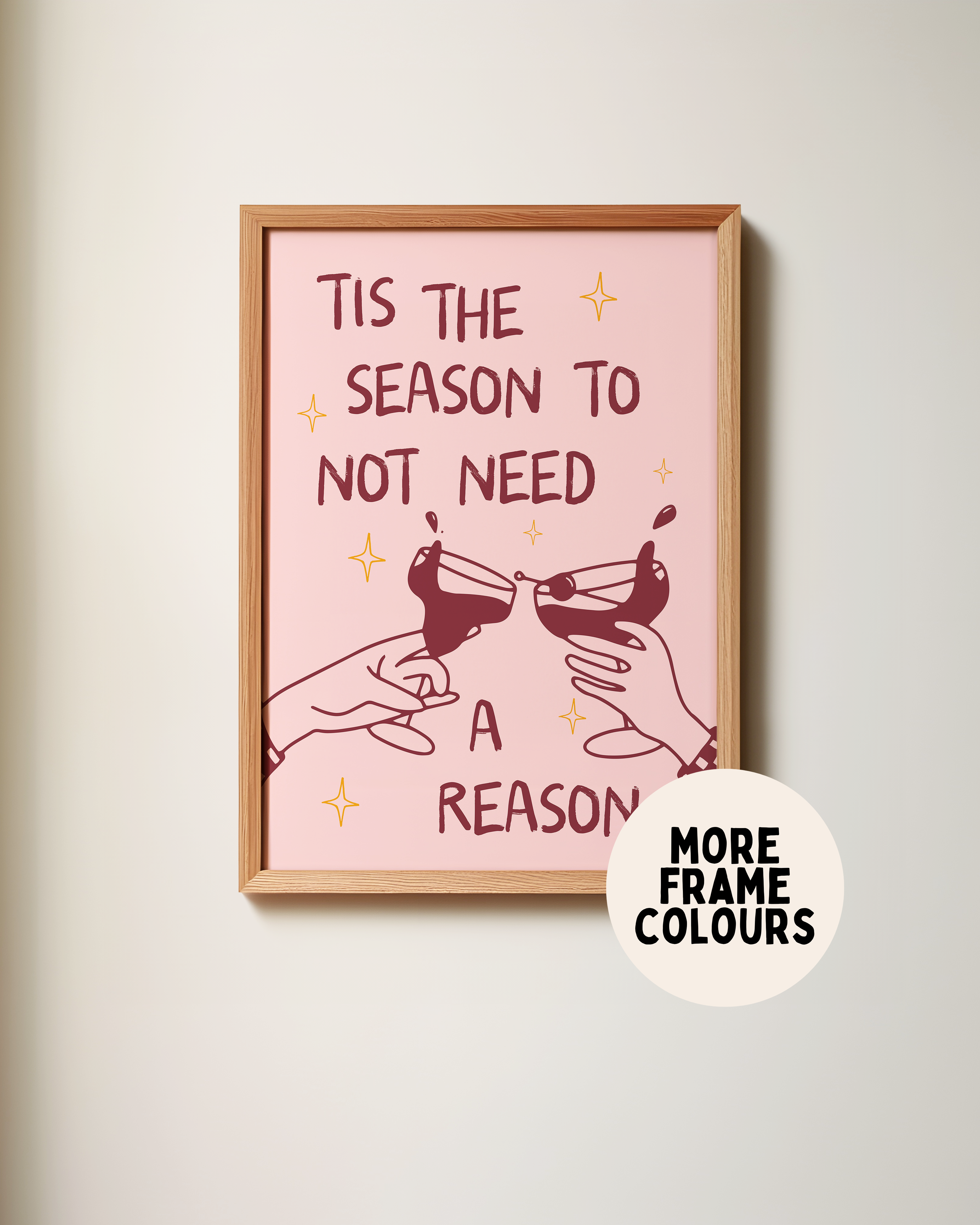 Wisdom and Wonder Designs - Vendita all'ingrosso Stampa artistica - È la stagione in cui non serve una ragione | Stampa d'arte natalizia10