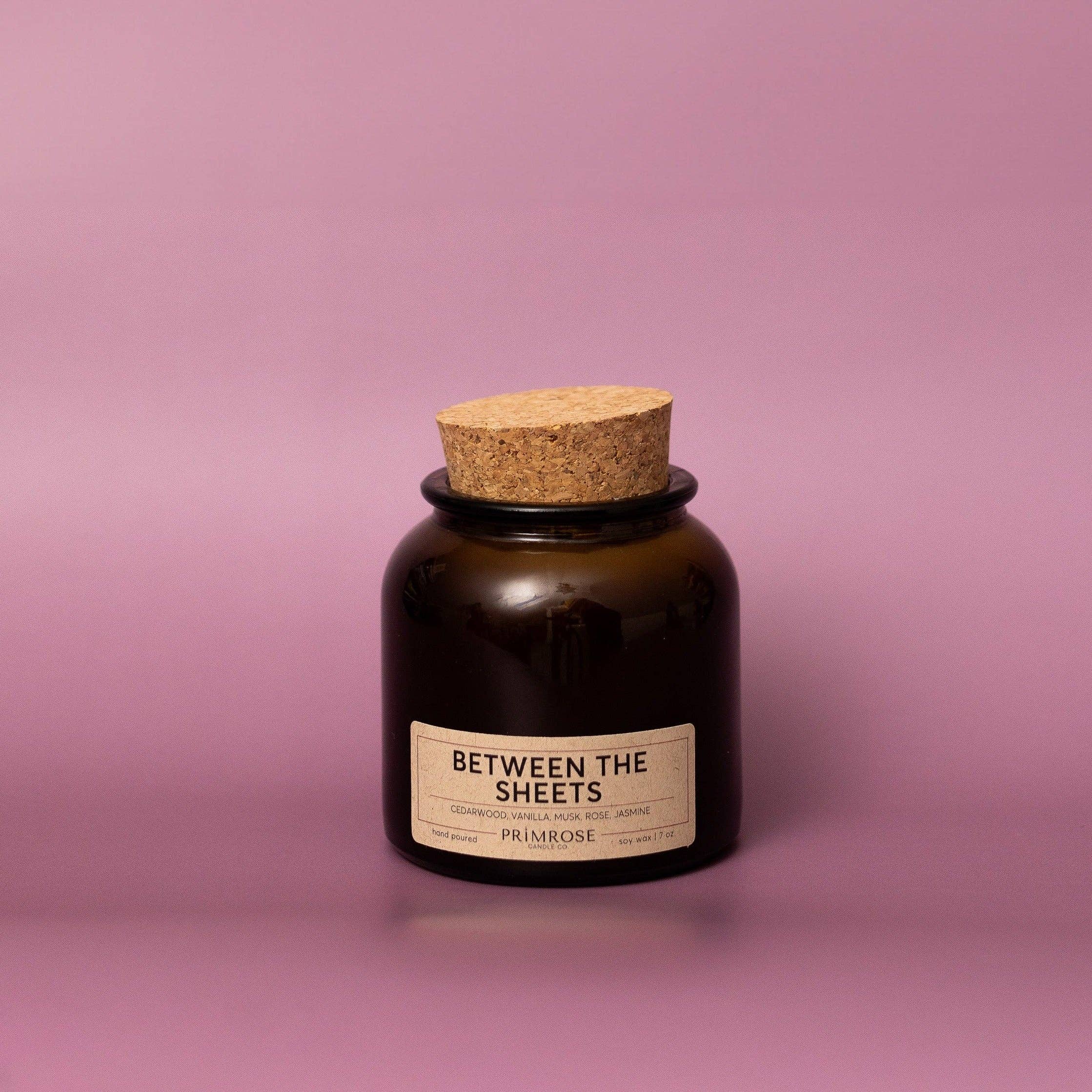 Primrose Candle Company - Vente Bougie en bocal - ENTRE LES DRAPS