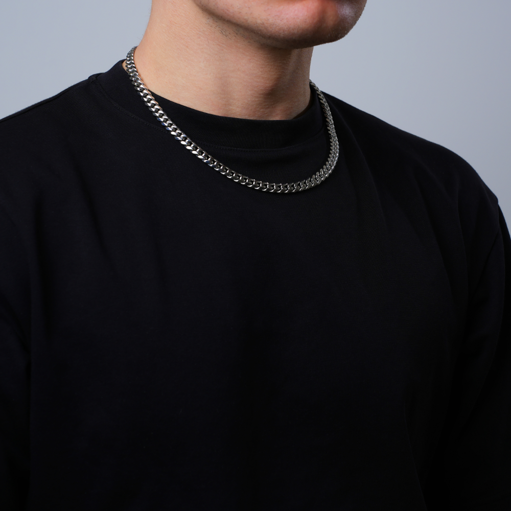 Twistedpendant – wholesale Link & chain necklace – Silver Cuban Chains 16" - 26"2